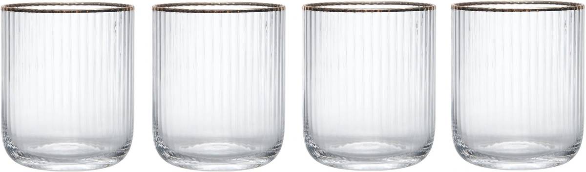 Mikasa Sorrento Sada nízkých sklenic, 400 ml, 4 ks