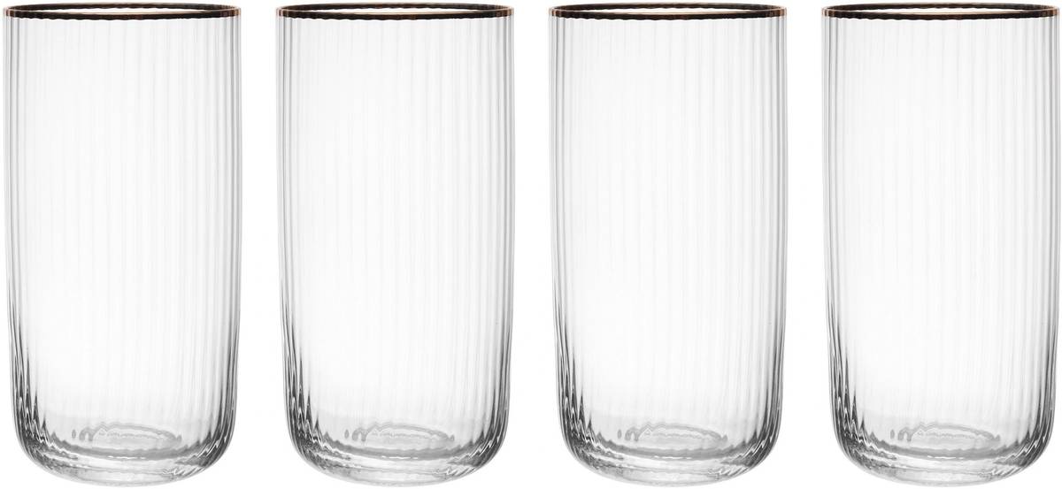 Mikasa Sorrento Sada sklenic na long drink, 510 ml, 4 ks