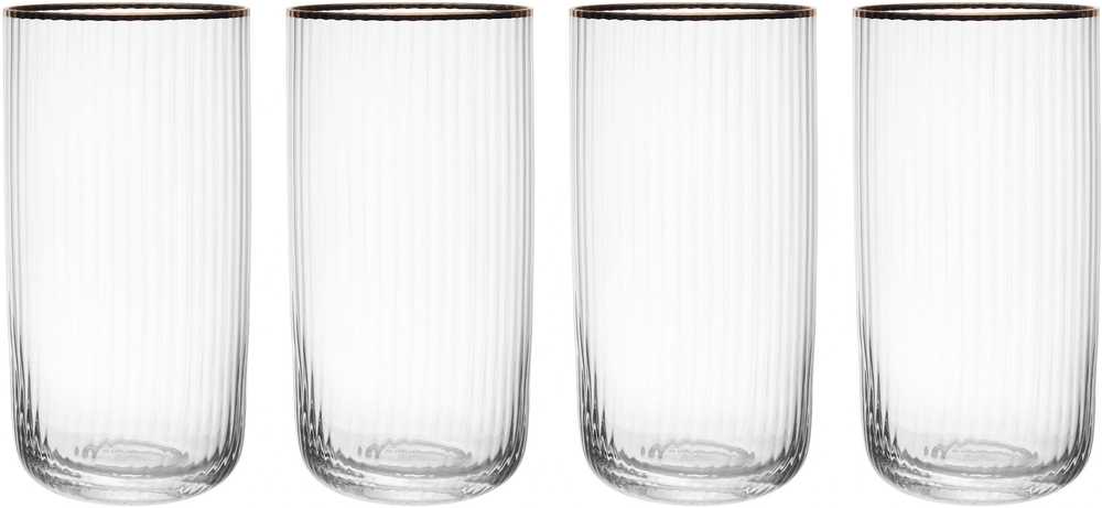 Mikasa Sorrento Sada sklenic na long drink, 510 ml, 4 ks