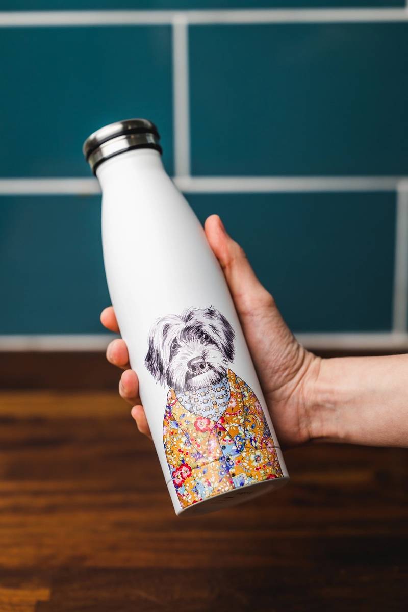 Mikasa Tipperleyhill Láhev na vodu, 500 ml, motiv psa