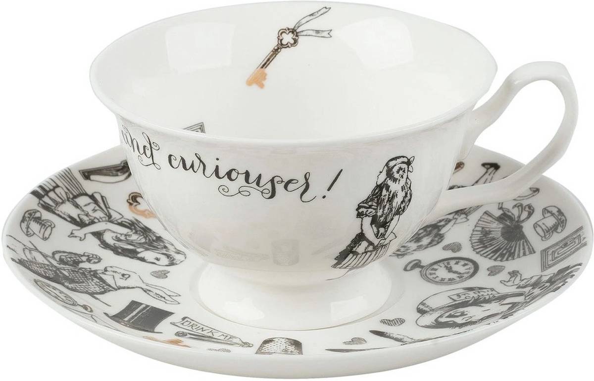 Mikasa V&A Alice In Wonderland Šálek na cappuccino, 210 ml