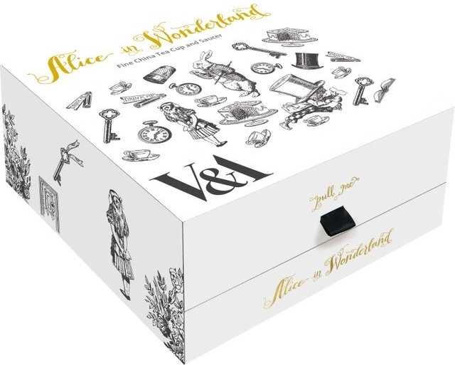 Mikasa V&A Alice In Wonderland Šálek na cappuccino, 210 ml