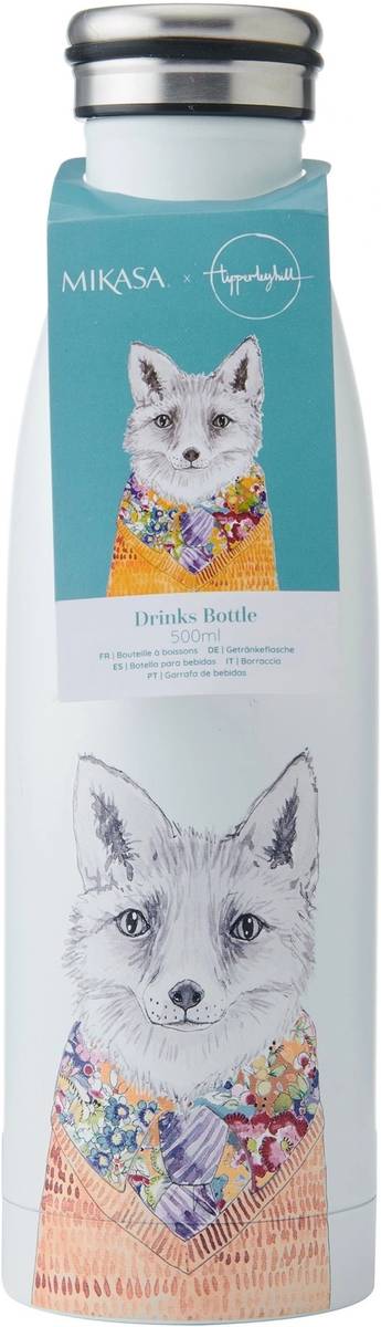 Mikasa Tipperleyhill Láhev na vodu, 500 ml, motiv lišky