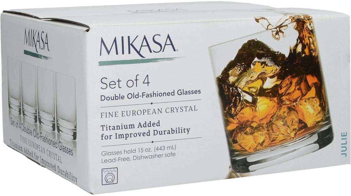 Mikasa Julie Sada sklenic Double Old Fashioned, 426 ml, 4 ks
