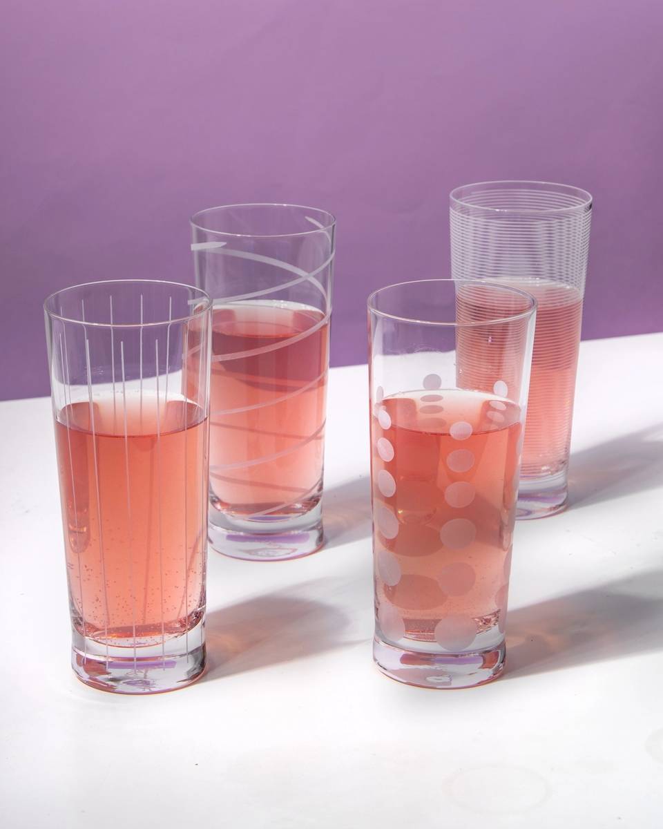 Mikasa Cheers Sada vysokých sklenic, 550 ml, 4 ks