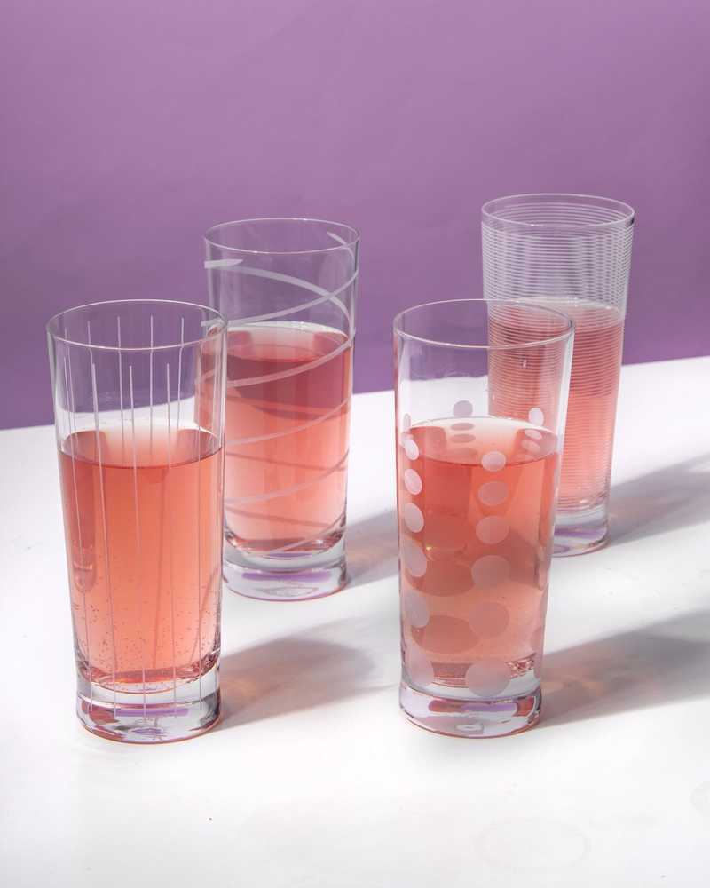 Mikasa Cheers Sada vysokých sklenic, 550 ml, 4 ks