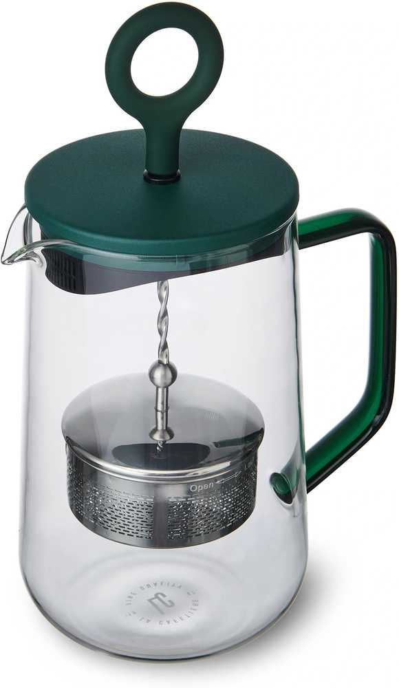 La Cafetière Gyro Skleněná konvice s filtrem, zelená, 1.25 l