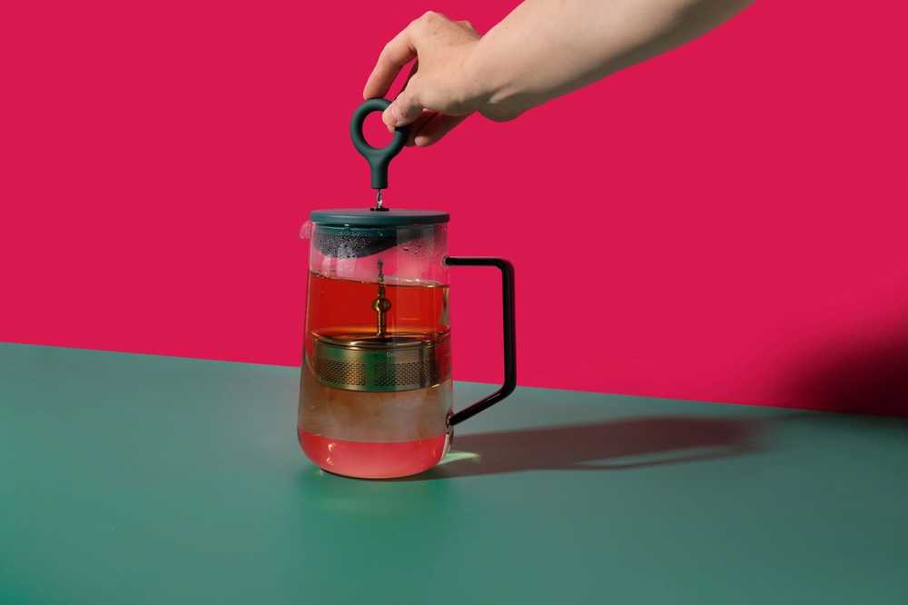 La Cafetière Gyro Skleněná konvice s filtrem, zelená, 1.25 l