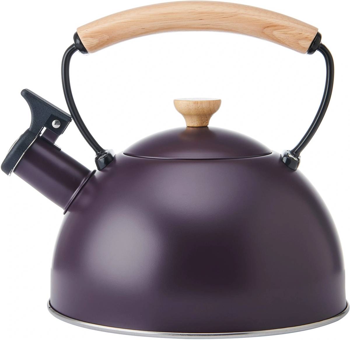 La Cafetière Konvice na vodu s píšťalkou, fialová, 1.6 l