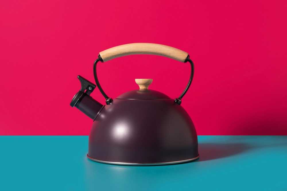 La Cafetière Konvice na vodu s píšťalkou, fialová, 1.6 l