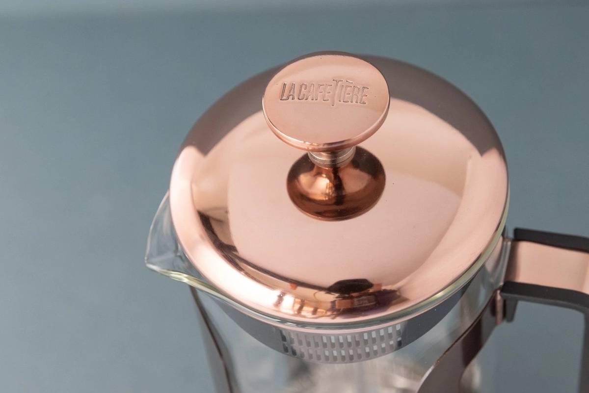 La Cafetière Roma French Press v měděném provedení, pro 8 šálků