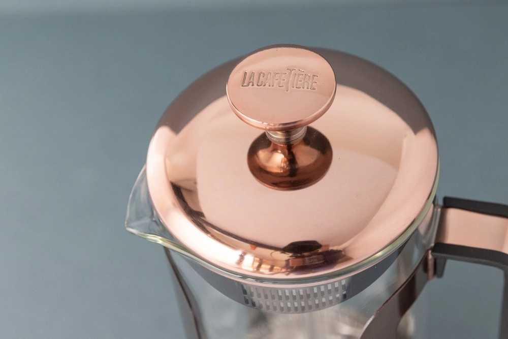 La Cafetière Roma French Press v měděném provedení, pro 8 šálků