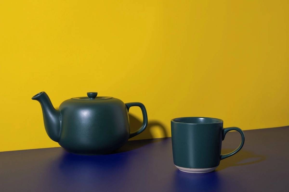 La Cafetière Kameninová konvička, zelená, 1.2 litru