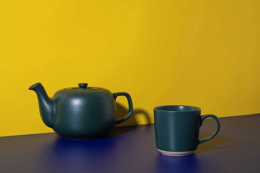 La Cafetière Kameninová konvička, zelená, 1.2 litru