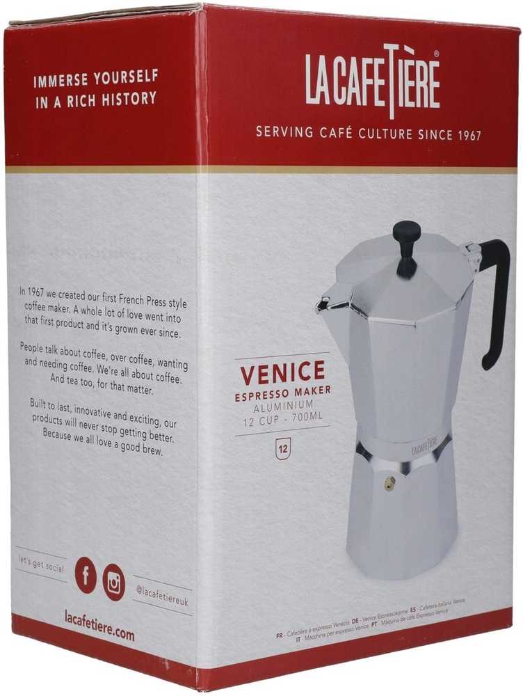 La Cafetière Venice Moka konvička, pro 12 šálků