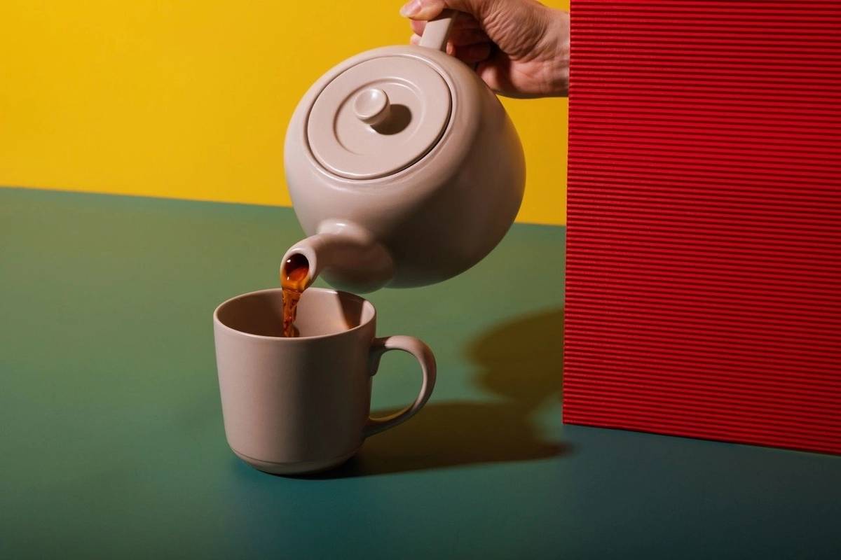 La Cafetière Kameninový hrnek, béžová, 350 ml
