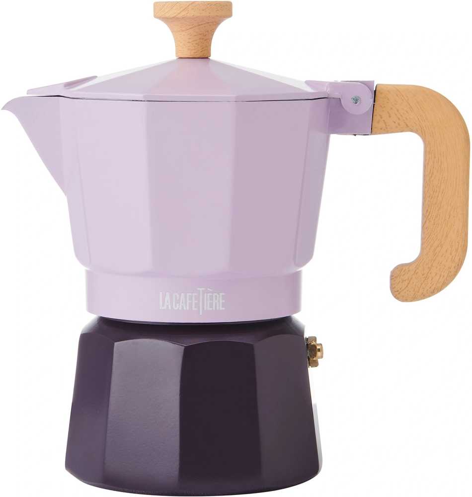 La Cafetière Venice Moka konvička na espresso, fialová, pro 3 šálků