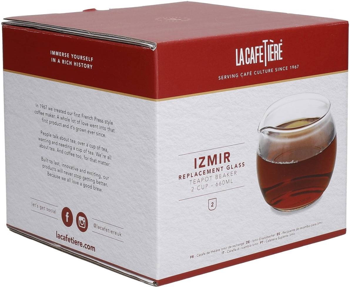 La Cafetière Náhradní skleněná část pro konvici Izmir, pro 2 šálky
