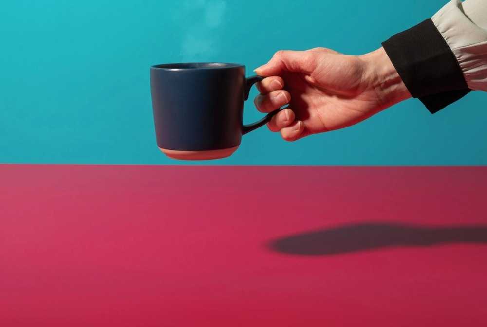 La Cafetière Kameninový hrnek, námořnická modrá, 350 ml