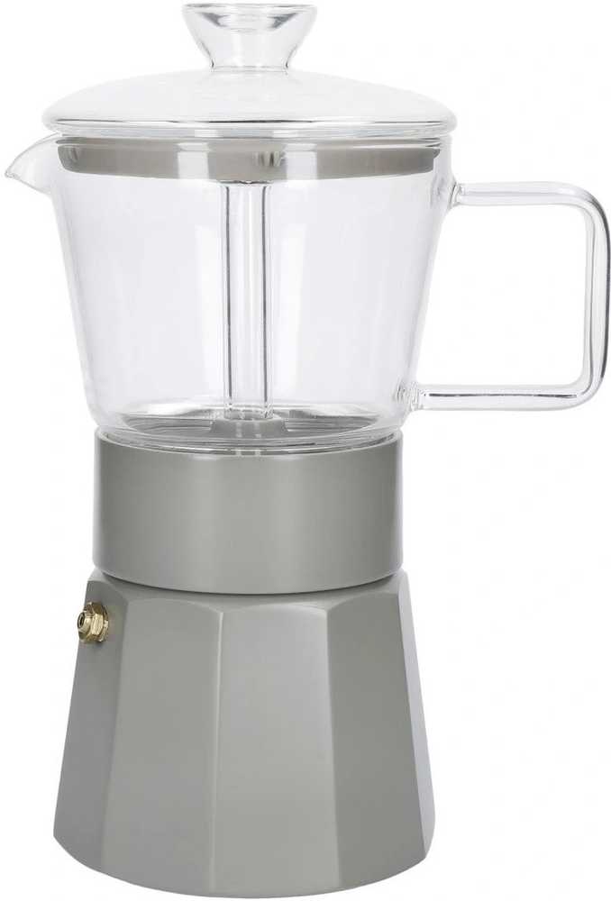 La Cafetière Verona Skleněný moka kávovar, béžová, pro 6 šálků