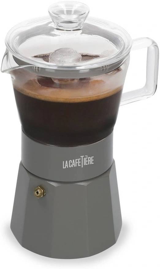 La Cafetière Verona Skleněný moka kávovar, béžová, pro 6 šálků