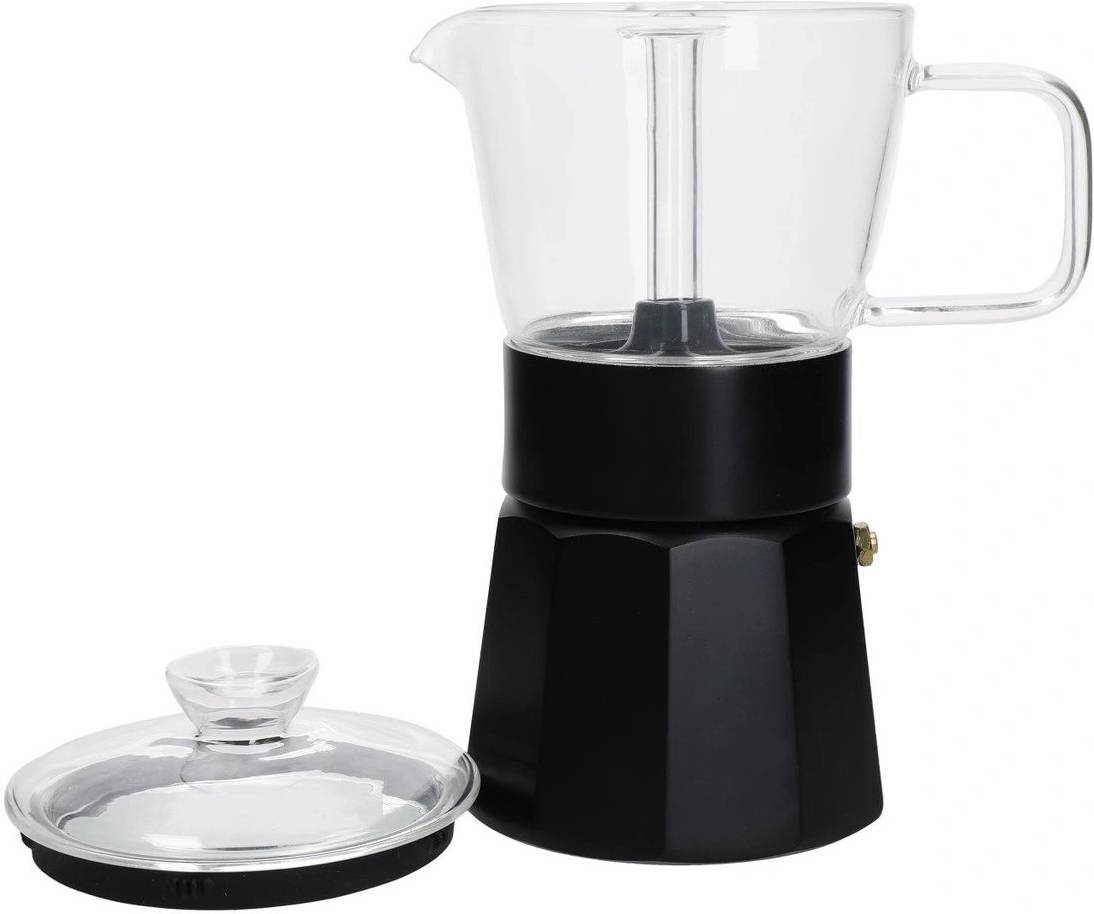 La Cafetière Verona Skleněný moka kávovar, černá, pro 6 šálků