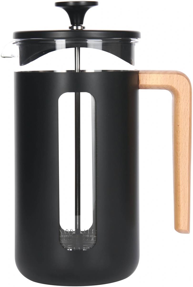 La Cafetière Pisa French Press z nerezové oceli, černá, pro 8 šálků