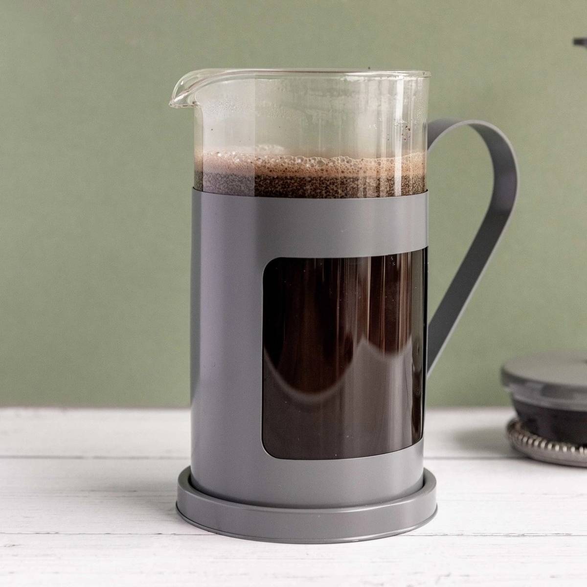 La Cafetière French Press Monaco Cool Grey, pro 8 šálků