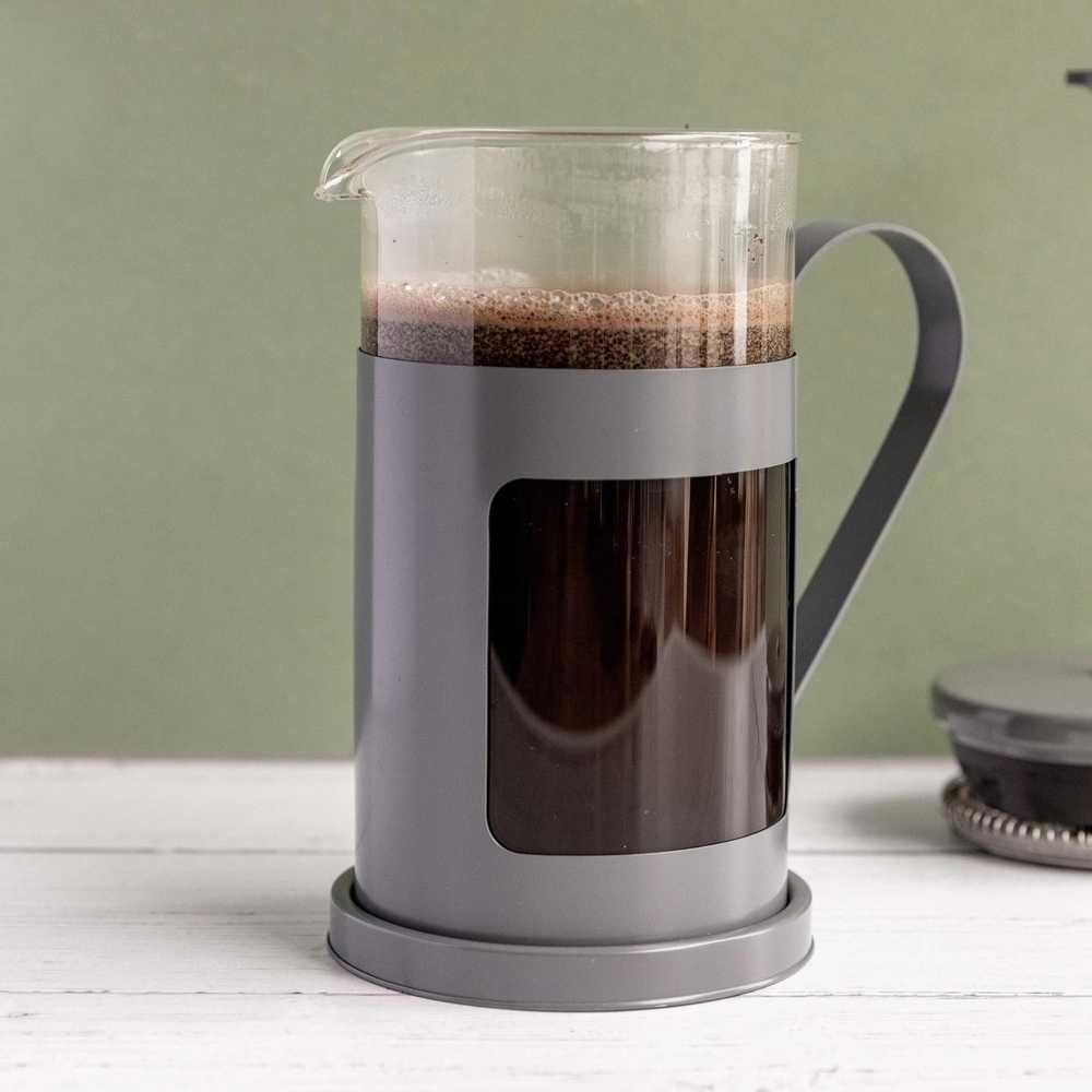 La Cafetière French Press Monaco Cool Grey, pro 8 šálků
