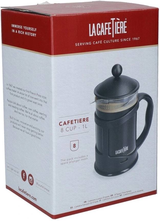 La Cafetière Skleněný French Press, pro 8 šálků