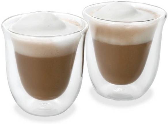 La Cafetière Dvoustěnné sklenice na cappuccino Jack, 200 ml, 2 ks