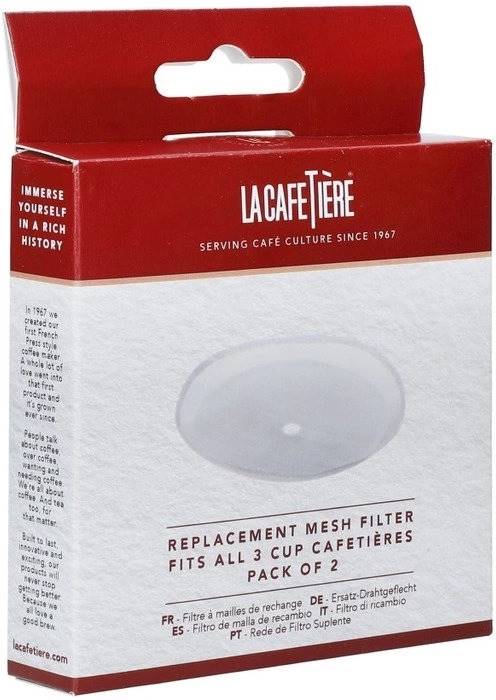 La Cafetière Sada náhradních sítek pro French Press na tři šálky