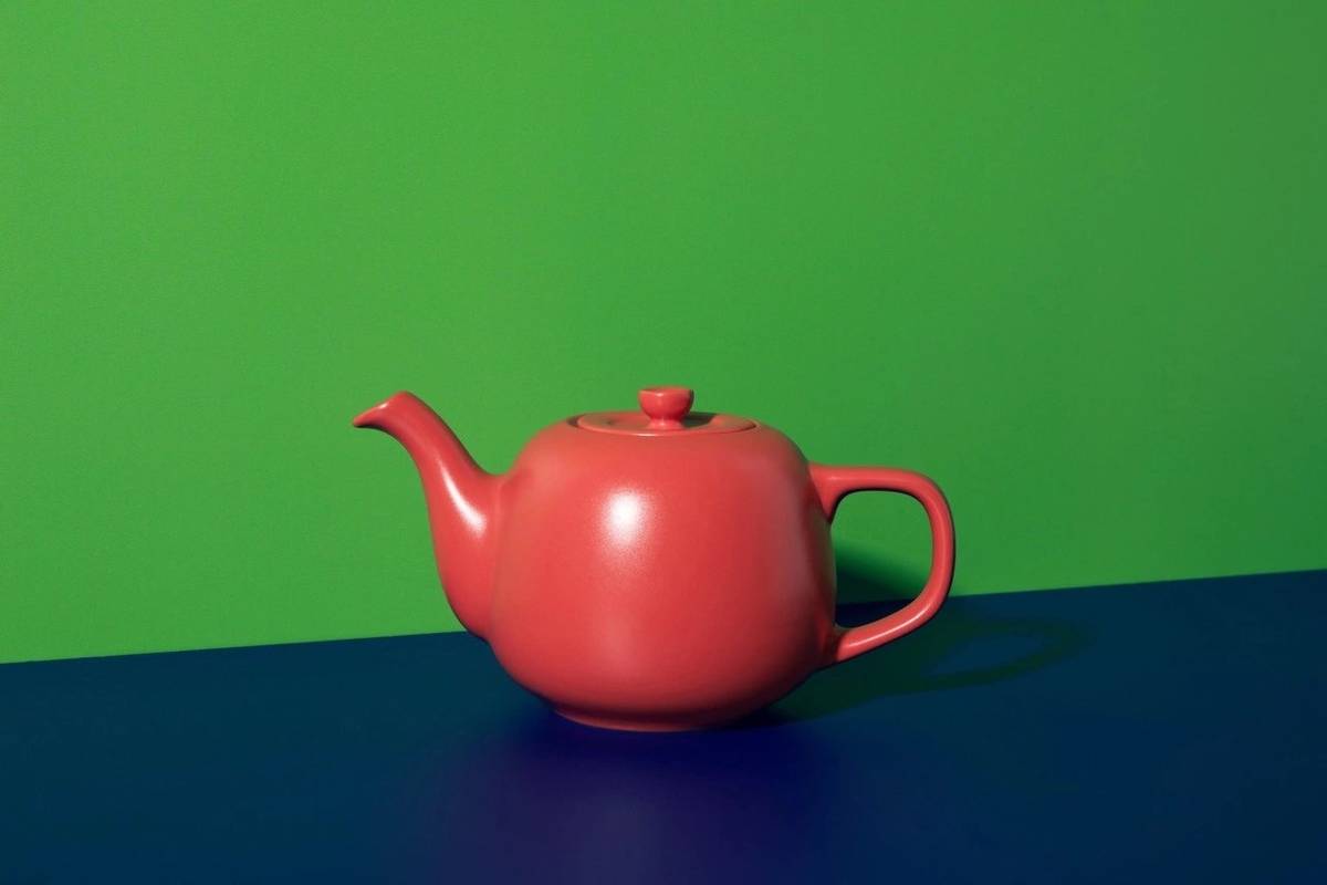 La Cafetière Kameninová konvička, červená, 600 ml