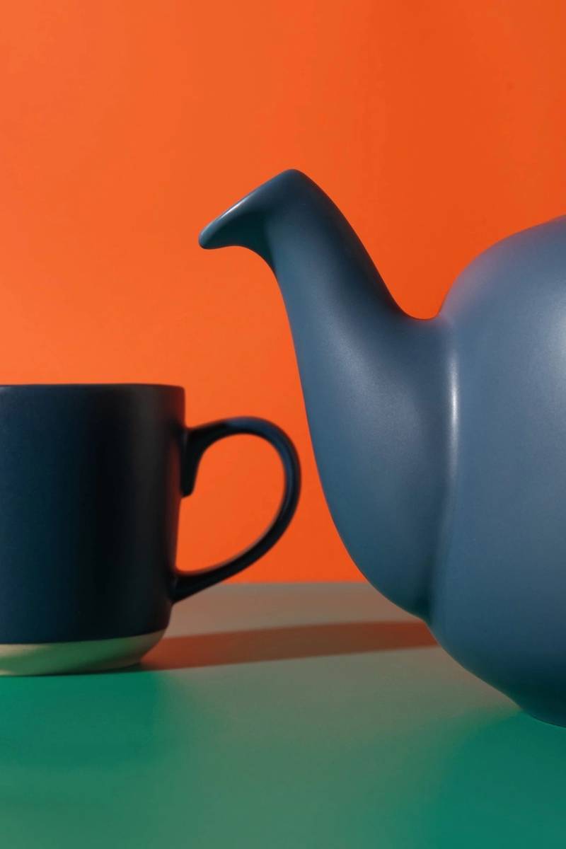 La Cafetière Kameninová konvička, námořnická modř, 600 ml