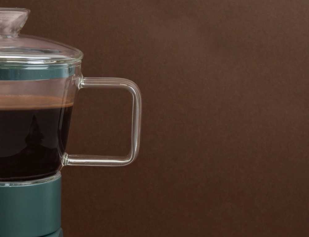 La Cafetière Verona Skleněný moka kávovar, zelená, pro 6 šálků