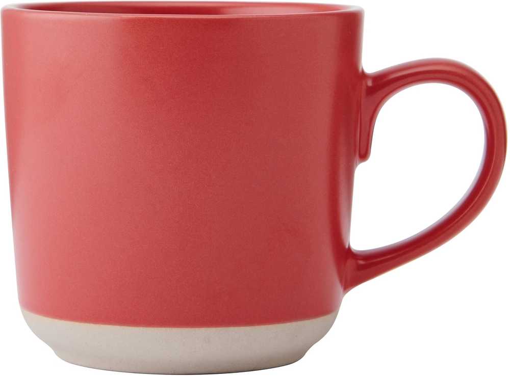 La Cafetière Kameninový hrnek, červená, 350 ml