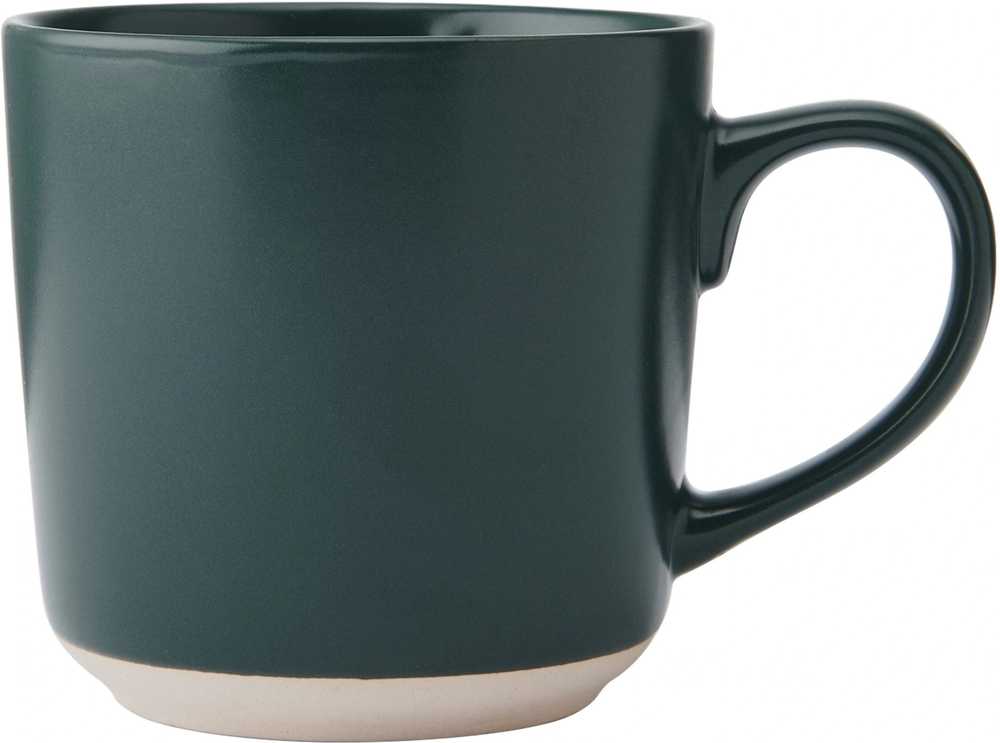 La Cafetière Kameninový hrnek, zelená, 350 ml