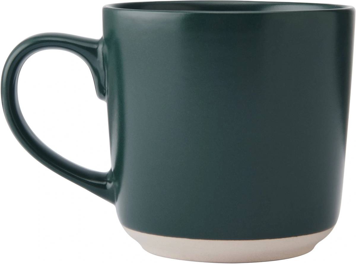 La Cafetière Kameninový hrnek, zelená, 350 ml