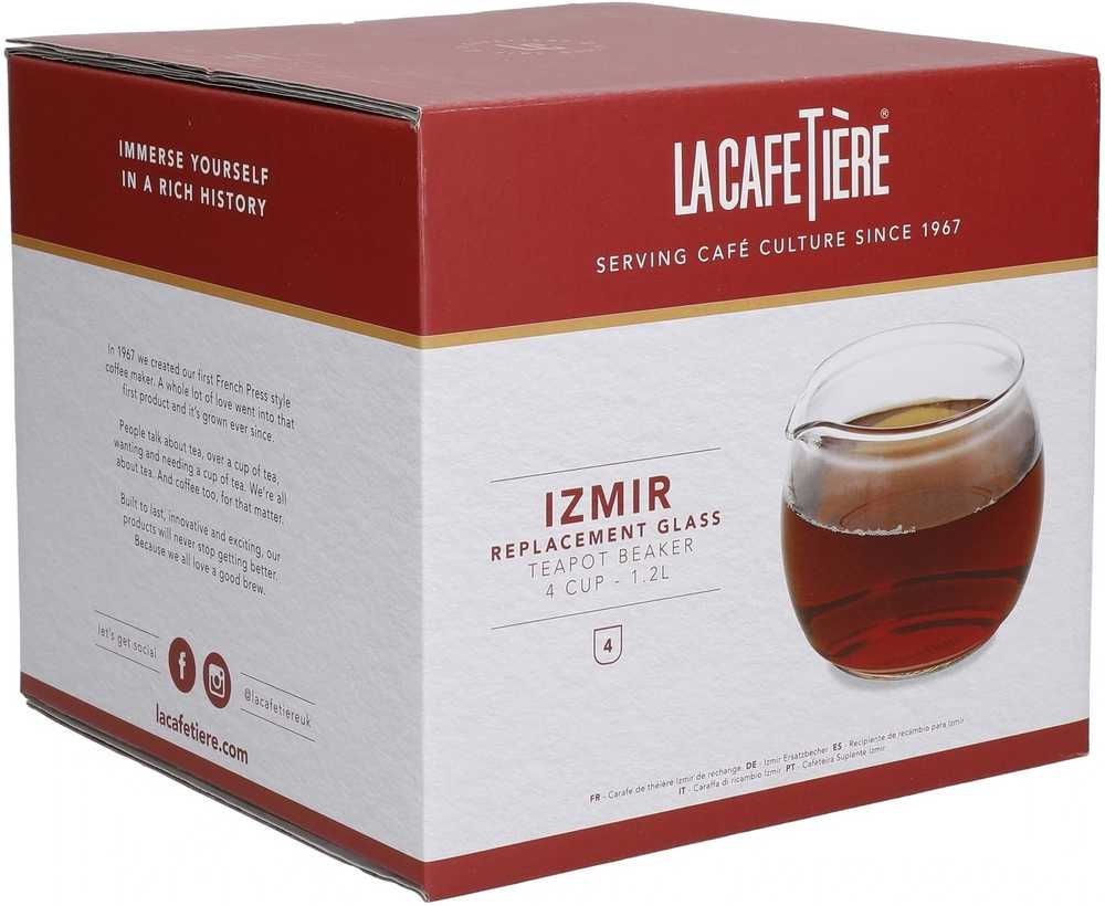 La Cafetière Náhradní skleněná část pro konvici Izmir, pro 4 šálky