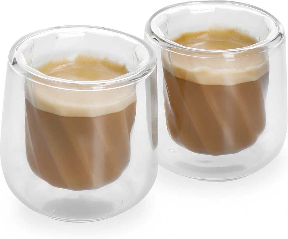 La Cafetière Dvoustěnné sklenice na cortado Siena, 135 ml, 2 ks