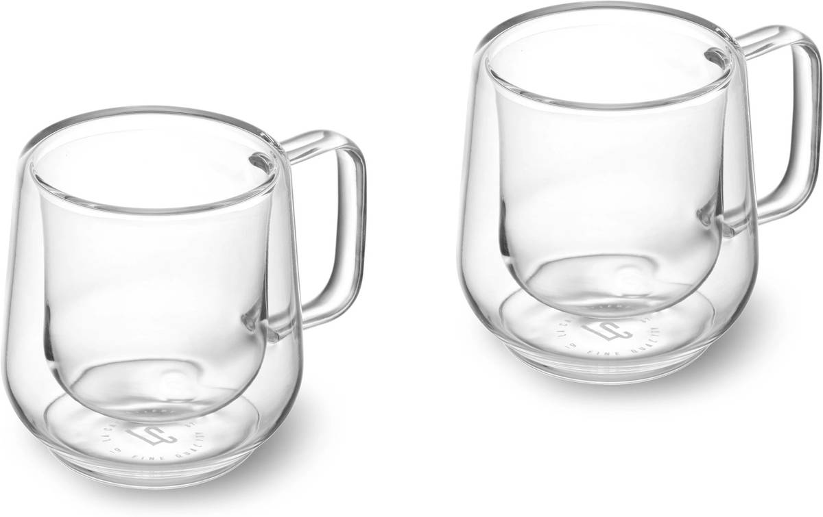 La Cafetière Dvoustěnné sklenice na espresso Siena, 100 ml, 2 ks
