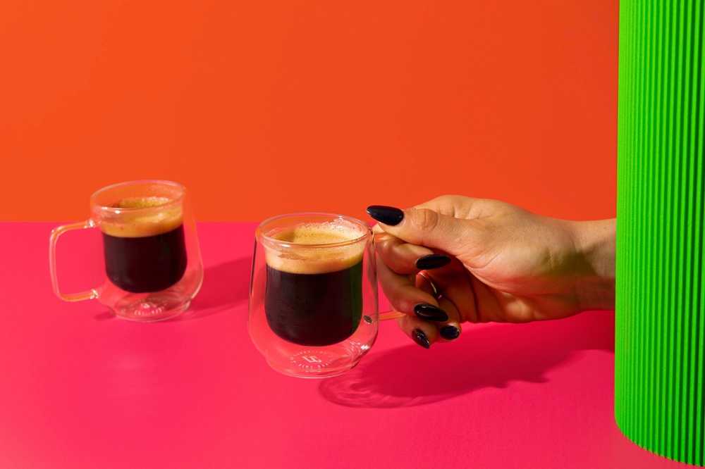 La Cafetière Dvoustěnné sklenice na espresso Siena, 100 ml, 2 ks