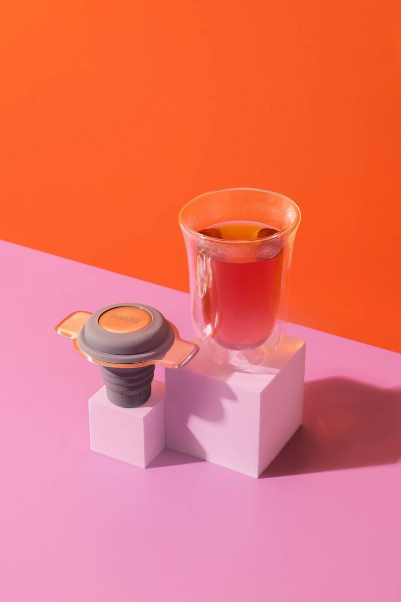 La Cafetière Oboustranný silikonový filtr na čaj