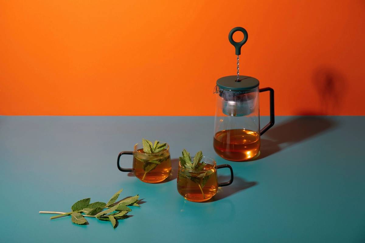 La Cafetière Gyro Sada skleněných hrnků, zelená, 2ks