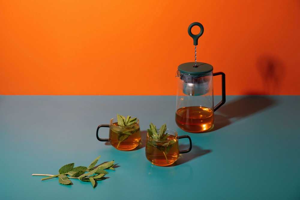 La Cafetière Gyro Sada skleněných hrnků, zelená, 2ks