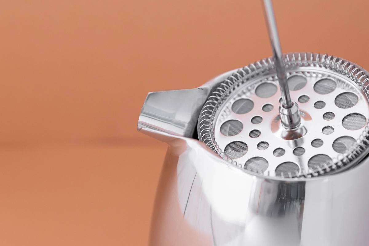 La Cafetière French Press z nerezové oceli, pro 8 šálků