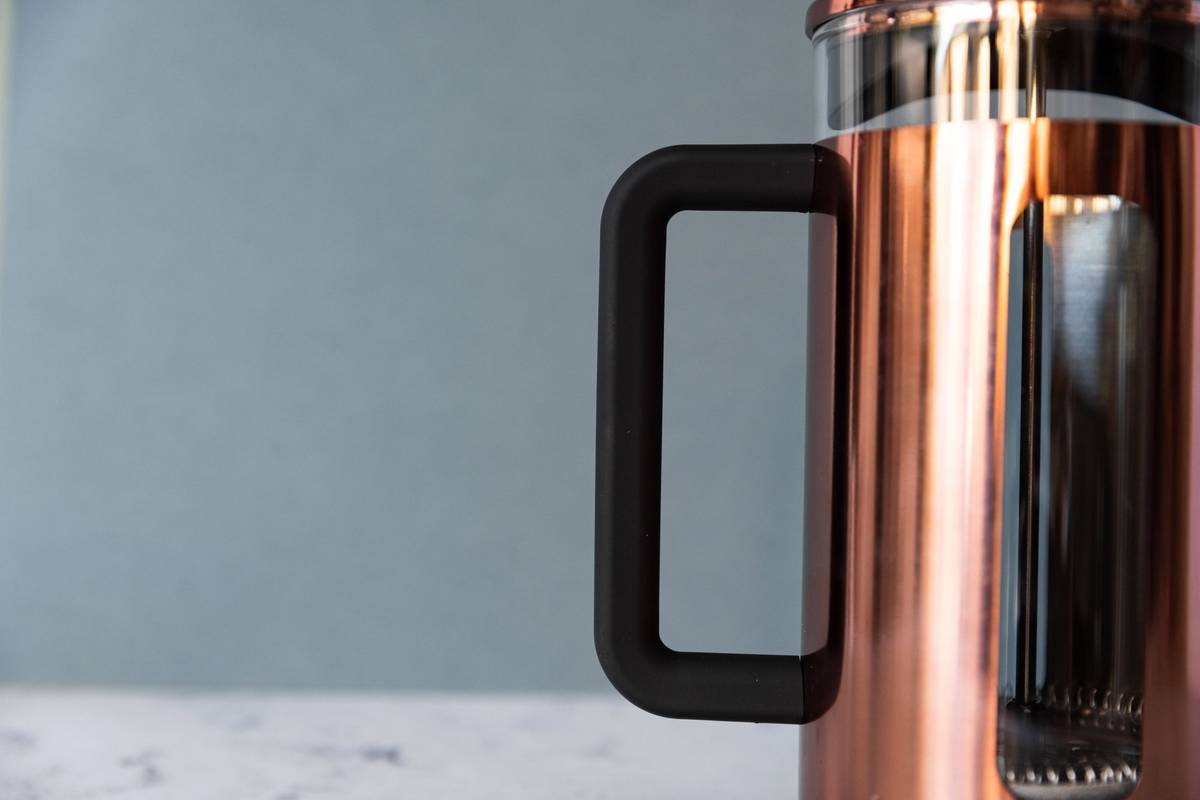 La Cafetière Pisa French Press z nerezové oceli, měděné provedení, pro 3 šálky