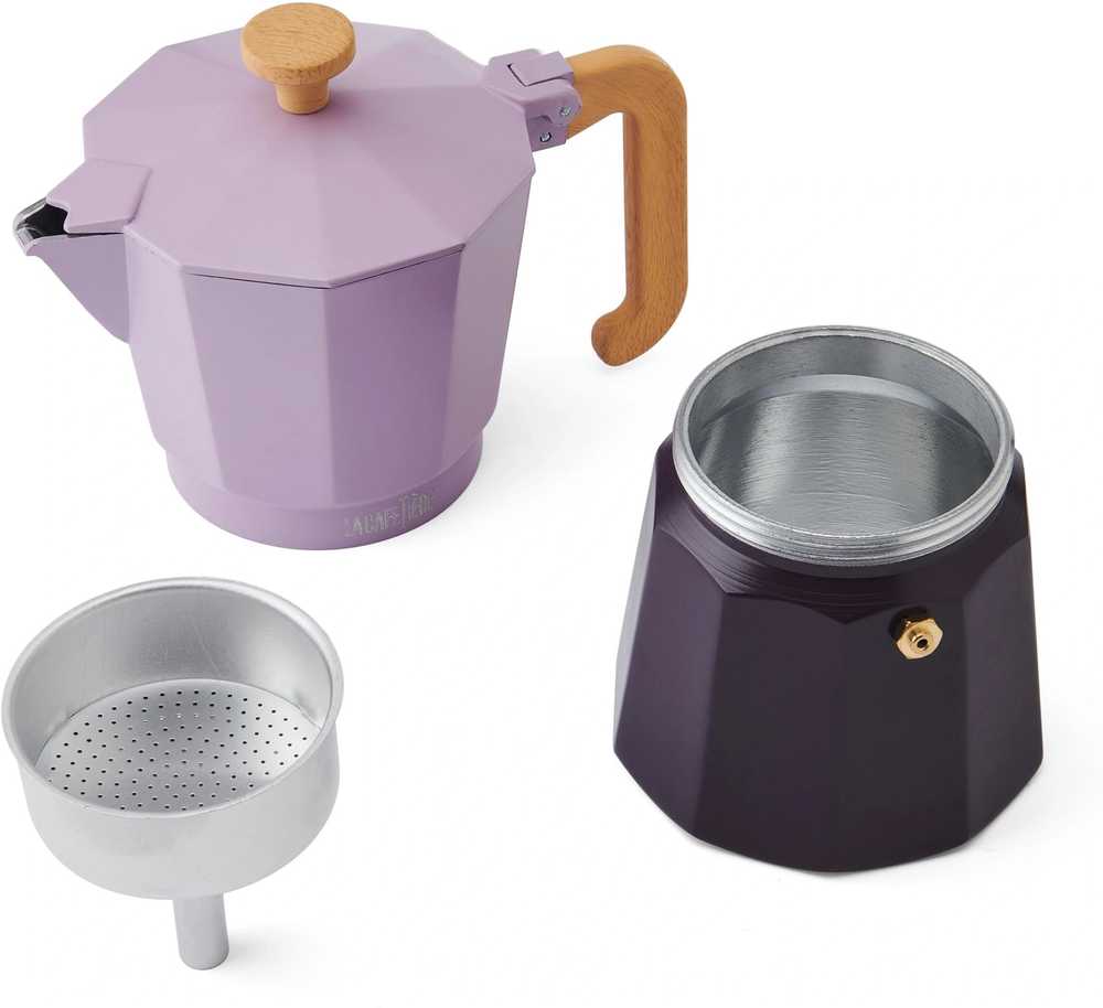 La Cafetière Venice Moka konvička na espresso, fialová, pro 6 šálků