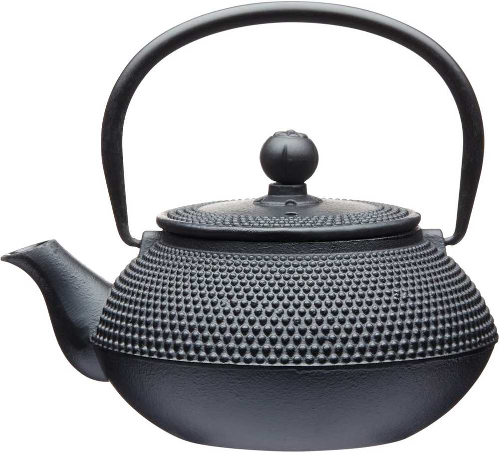 La Cafetière Litinová konvička na čaj s infuzérem, černá, pro 3 šálky