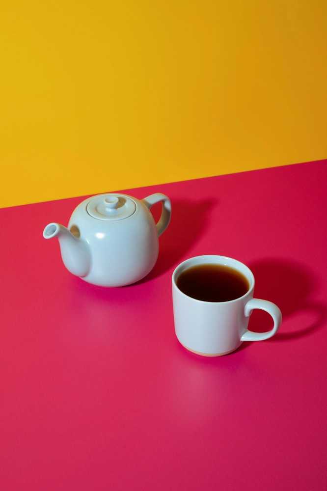 La Cafetière Kameninová konvička na čaj, nebesky modrá, 600 ml
